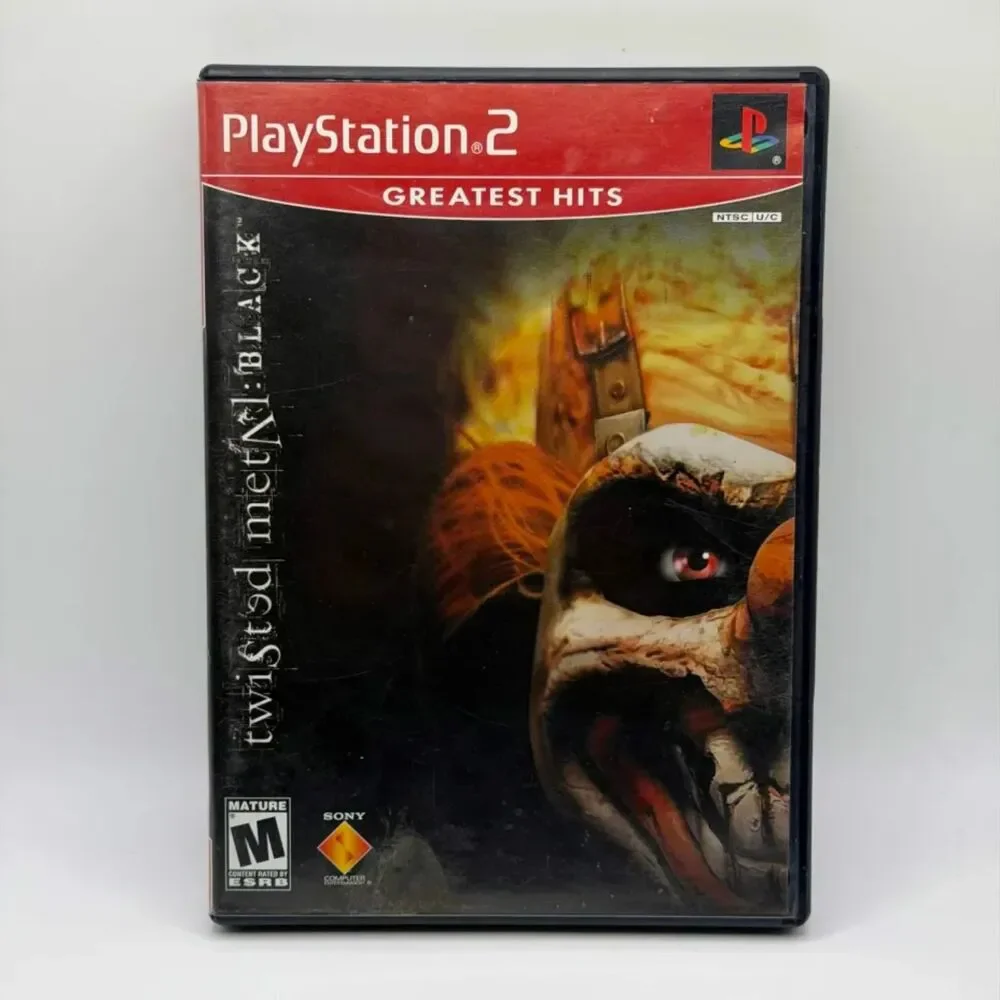 Twisted Metal: Black (Sony PS2 PlayStation 2, 2005) Greatest Hits CIB TESTED